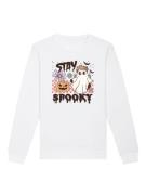 Sweatshirt 'Retro Halloween Stay Spooky rainbow'