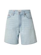 Broek 'HIGH BAGGY SHORT WHERES MY PHO IN LINEN DENIM'