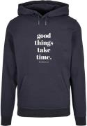 Sweat-shirt 'Good Things Take Time'