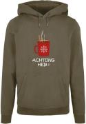 Sweat-shirt 'Achtung Heiss'