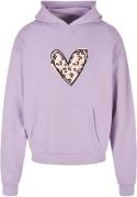 Sweat-shirt 'Valentines Day - Leopard Heart'