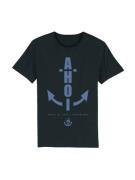 T-Shirt 'Ahoi Anker Blau Knut & Jan Hamburg'