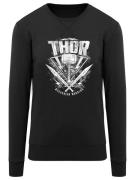 Sweat-shirt 'Marvel Thor Ragnarok Thor Hammer'