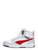 Puma - Puma Rebound V6 Mid Jr Licht Grijs