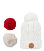 Cabaia Mutsen Bonnet Appletini Polaire White Wit