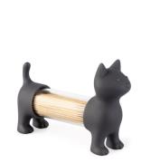 Balvi Koken & Tafelen T Pick Holder and Salt Pepper Shaker Cat Grijs