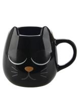 Balvi Koken & Tafelen Mug Wake Cat Zwart