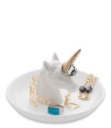 Balvi Decoratieve objecten Ring Holder Unicorn Wit