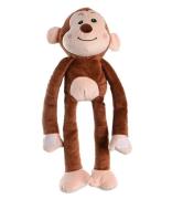 ITEM International Decoratieve objecten Cuddly Toy Polyester Monkey Br...