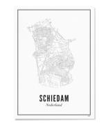Wijck Decoratieve objecten Schiedam City Wit