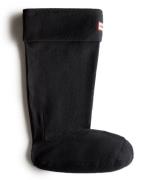 Hunter Sokken Recycled Fleece Tall Boot Sock black