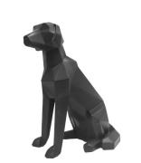 Present Time Decoratieve objecten Statue Origami Dog sitting polyresin...
