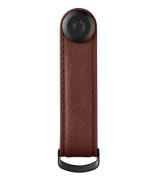 Orbitkey Sleutelhangers Saffiano Leather Orbitkey 2.0 Rood