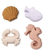 Liewood Baby Accessoires Gill Sand Moulds 4-Pack Roze
