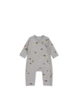 Konges Slojd Babykleding Basic Newborn Onesie Gots Blauw