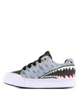 Go Bananas Sneakers Shark attack Sneakers Lichtblauw