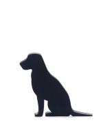 Balvi Decoratieve objecten Door Stopper Canine PVC Zwart
