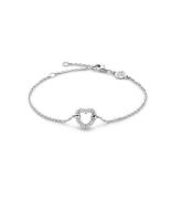 Silver Platinum Plated Bracelet 23017ZI