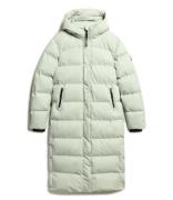 Microfibre Longline Puffer Jacket