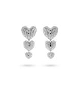 Heartshaped Statement Earrings 42493S