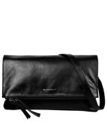 Creased Crystal Satchel Bag