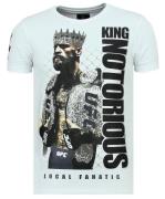 Local Fanatic King notorious slim fit t-shirt