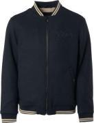 No Excess Jacket bomber fit with wool 2 colou dark night