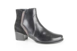 Regarde le Ciel Jolene 20 black dames enkellaarzen gekleed