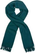 No Excess Scarf woven solid ocean