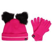 Dare2b Set kinder-/kidsmuts en -handschoenen in fluffy kleuren