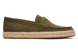 Toms Stanford rope 2.0 10019911 dark olive suede 3126