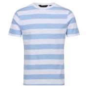 Regatta Heren ryeden gestreept coolweave t-shirt