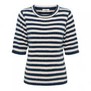 &Co Woman &co women trui belen stripe denim