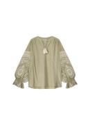 Summum 2s3052-12007 616 top ivory embroidery greenlentil