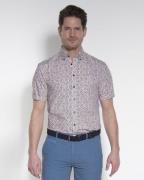 Campbell Classic casual overhemd met korte mouwen