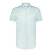 Blue Industry Button-down overhemd korte mouw