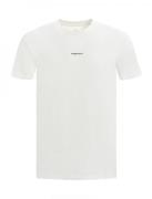 Pure Path 24010104 front back print 45 off white t-shirt crew neck -  ...