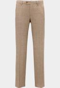 Club of Gents Pantalon mix & match beige pantalon in beige met ruit 15...