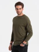 Ombre Longsleeve heren olijf - jidney