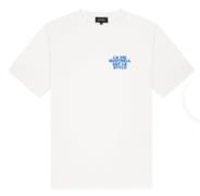Quotrell | la vie t-shirt white/cobalt