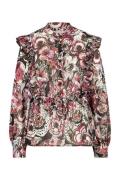 Studio Anneloes 06388 dieke crepe flower blouse ecru dessin