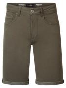 Petrol Industries Jackson jogg coloured denim short slim fit army