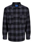 Jack & Jones Jorblafri check overshirt ls jnr dessin