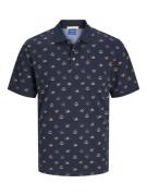 Jack & Jones Jorpalm aop polo ss dut dessin