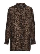 Vero Moda Vmkittie mdot ls oversize shirt wvn dessin