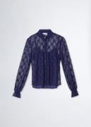 Liu Jo Pizzo monogram blouse