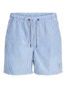 Jack & Jones Heren zwemshort gestreept blauw