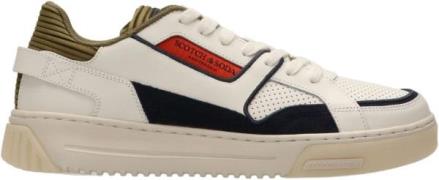 Scotch & Soda New cup sneakers white-green