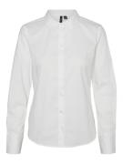 Vero Moda Vmanna ls fitted shirt wvn ga noos off-white