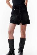 Catwalk Junkie 2402034202 button up denim short skirt